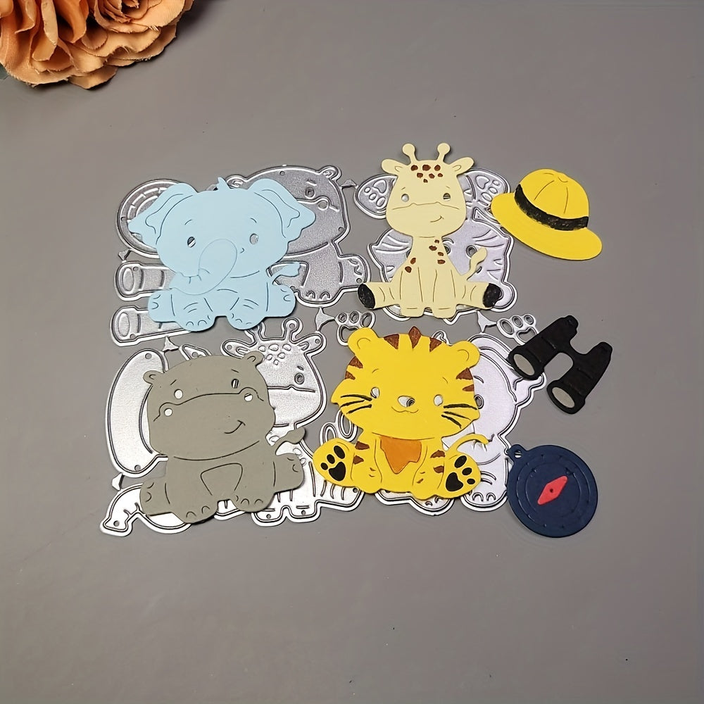 Printable Heaven Large Cutting Die - Baby Animals and Accessories (12pcs) (A118)