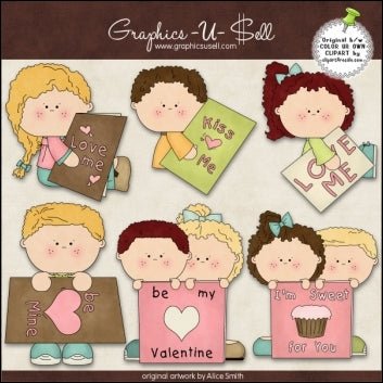 Download - Clip Art - Valentines Cards 2 - Printable Heaven