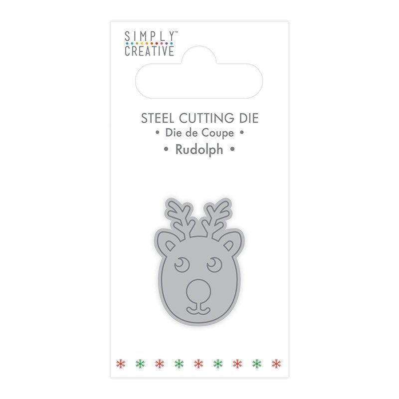 Simply Creative Christmas Mini Die - Rudolph (SCDIE135X20) - Printable Heaven