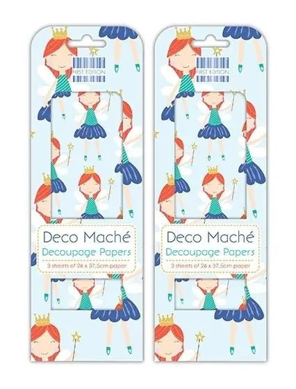 First Edition Deco Mache - Fairy x 2 (FEDEC319) - Printable Heaven