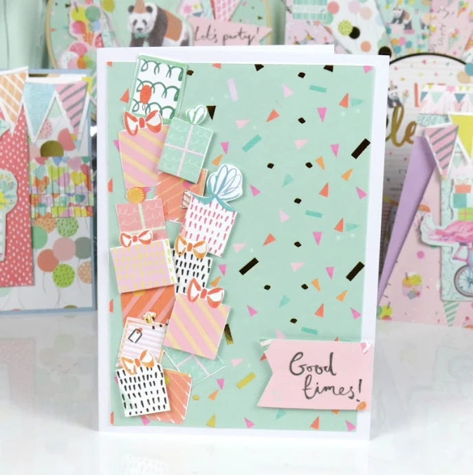First Edition 6 x 6 Paper pad - Let's Celebrate (FEPAD190)