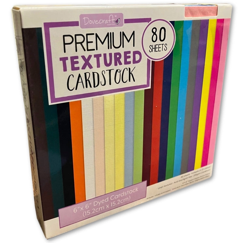 Dovecraft 6x6 Textured Cardstock