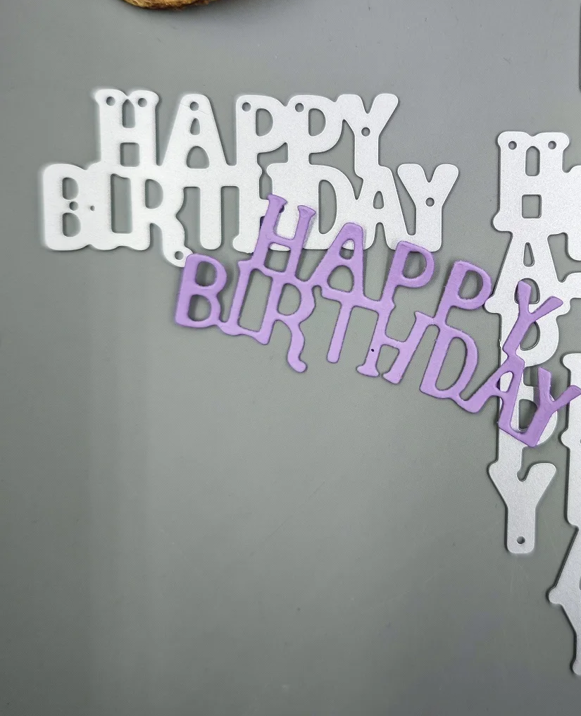 Printable Heaven Small Cutting Die - Happy Birthday (1pc)
