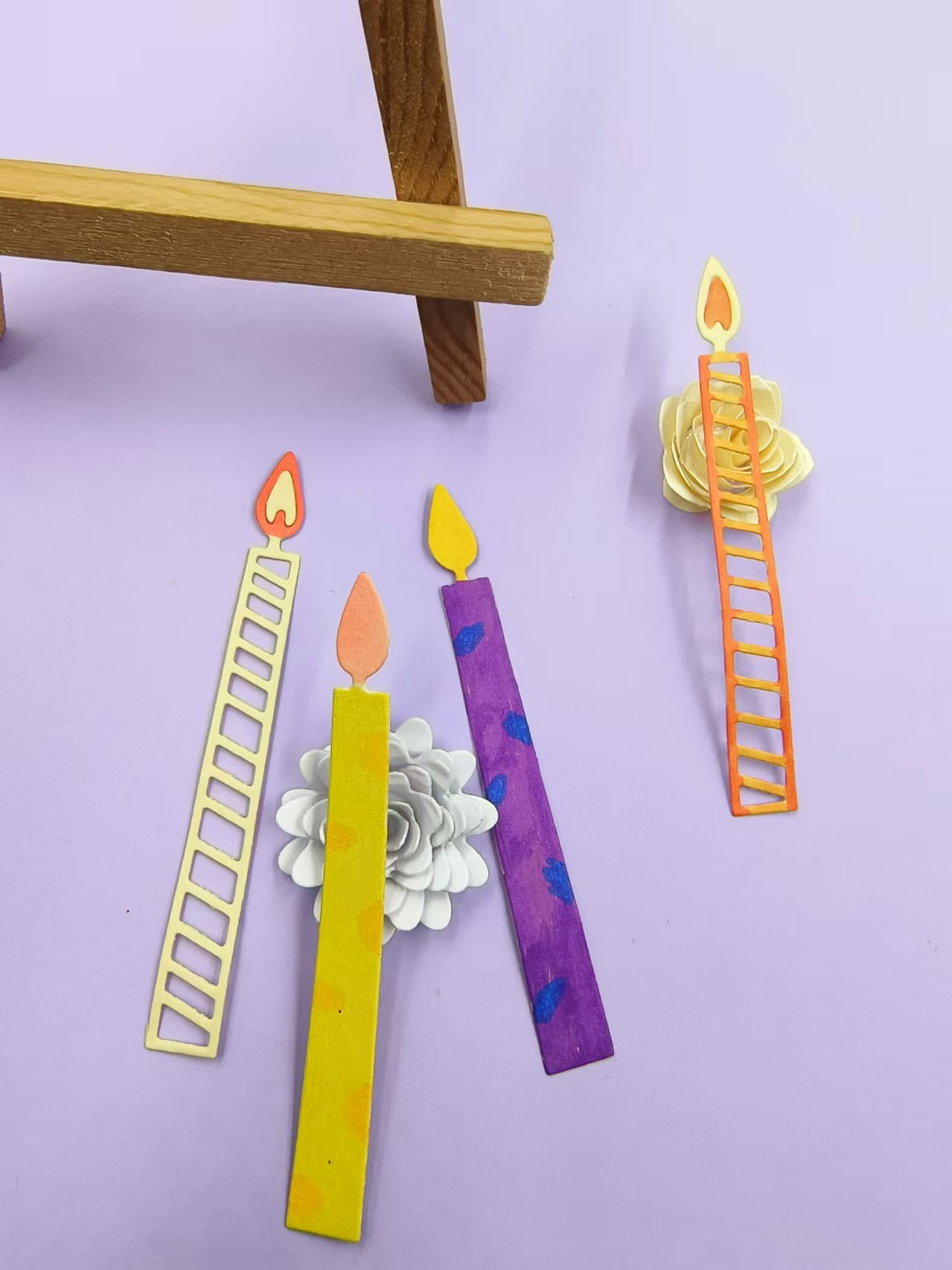 Printable Heaven Small Cutting Dies - Candles