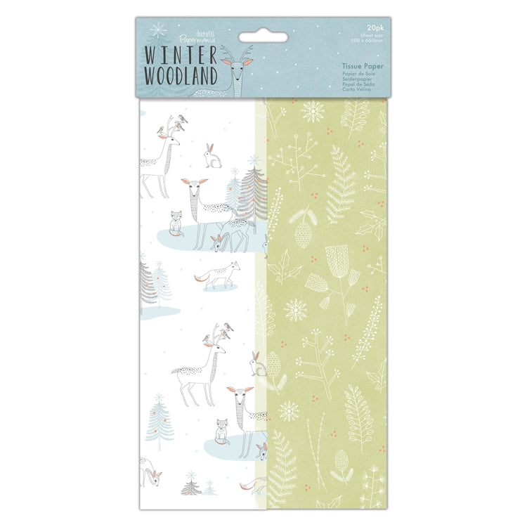 Tissue Paper (20pk) - Winter Woodland (PMA 161903)