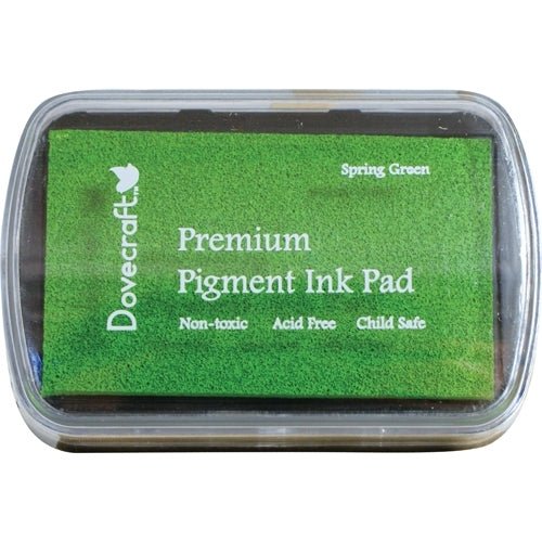 Dovecraft Pigment Ink Pad - Spring Green (DCIP11) - Printable Heaven