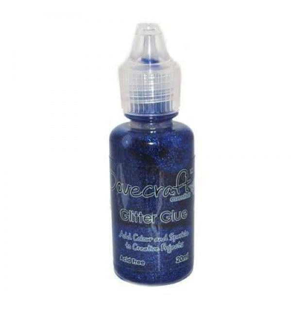 Dovecraft Glitter Glue - Brights Midnight (DCBS69) - Printable Heaven