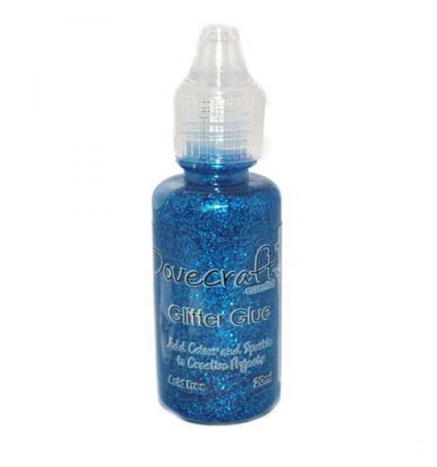 Dovecraft Glitter Glue - Brights Topaz (DCBS69) - Printable Heaven