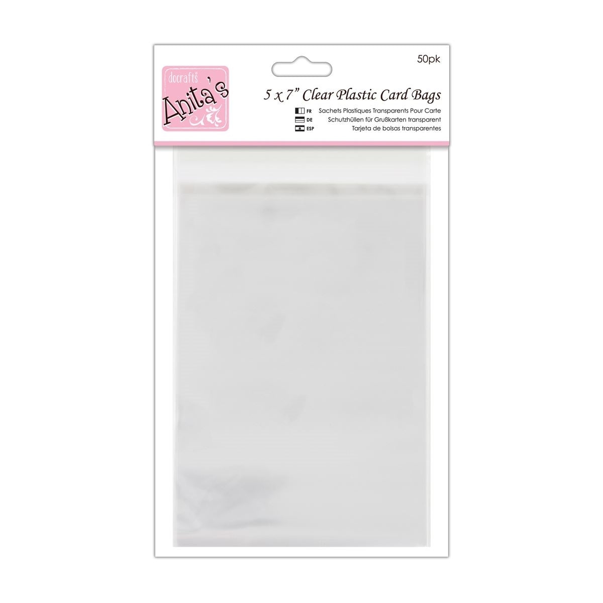 Anita's Card Bags - 7 x 5, 50 Pack