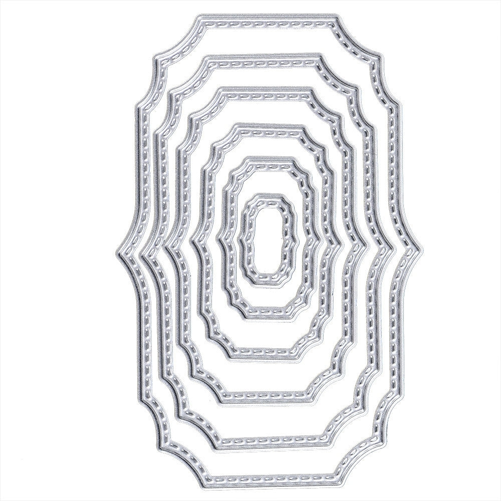 Printable Heaven die - Nesting Parenthesis (6pcs)