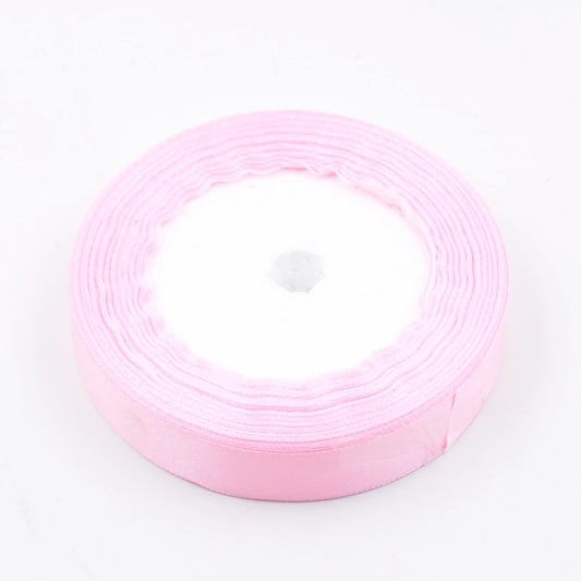 6mm Satin Ribbon - Pale Pink (25 yards)