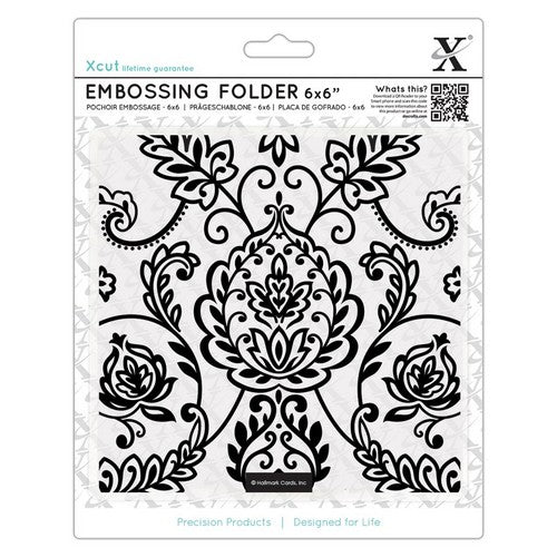 Xcut 6x6 Embossing Folder - Arts & Crafts Tile (XCU 515925)