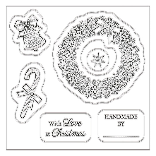 Clear Stamp (5pcs) - A Christmas Wish (PMA DCM 085)