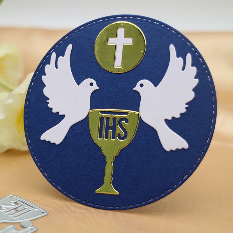 Printable Heaven Cutting Die Holy Communion (4Pcs) (A114 - 1) - Printable Heaven