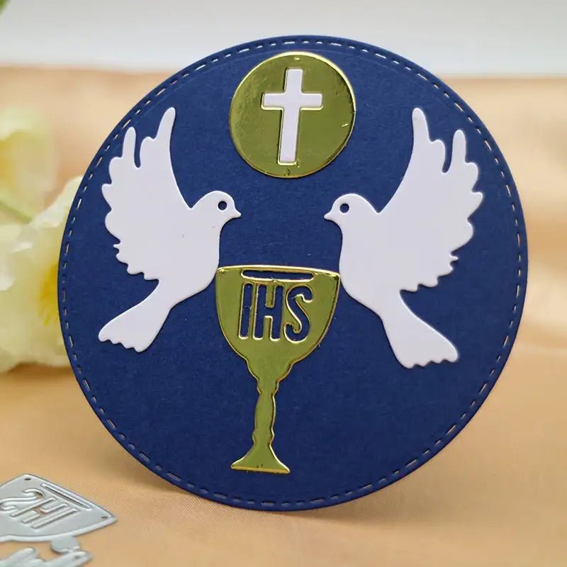 Printable Heaven Cutting Die Holy Communion (4Pcs) (A114-1) - Printable Heaven