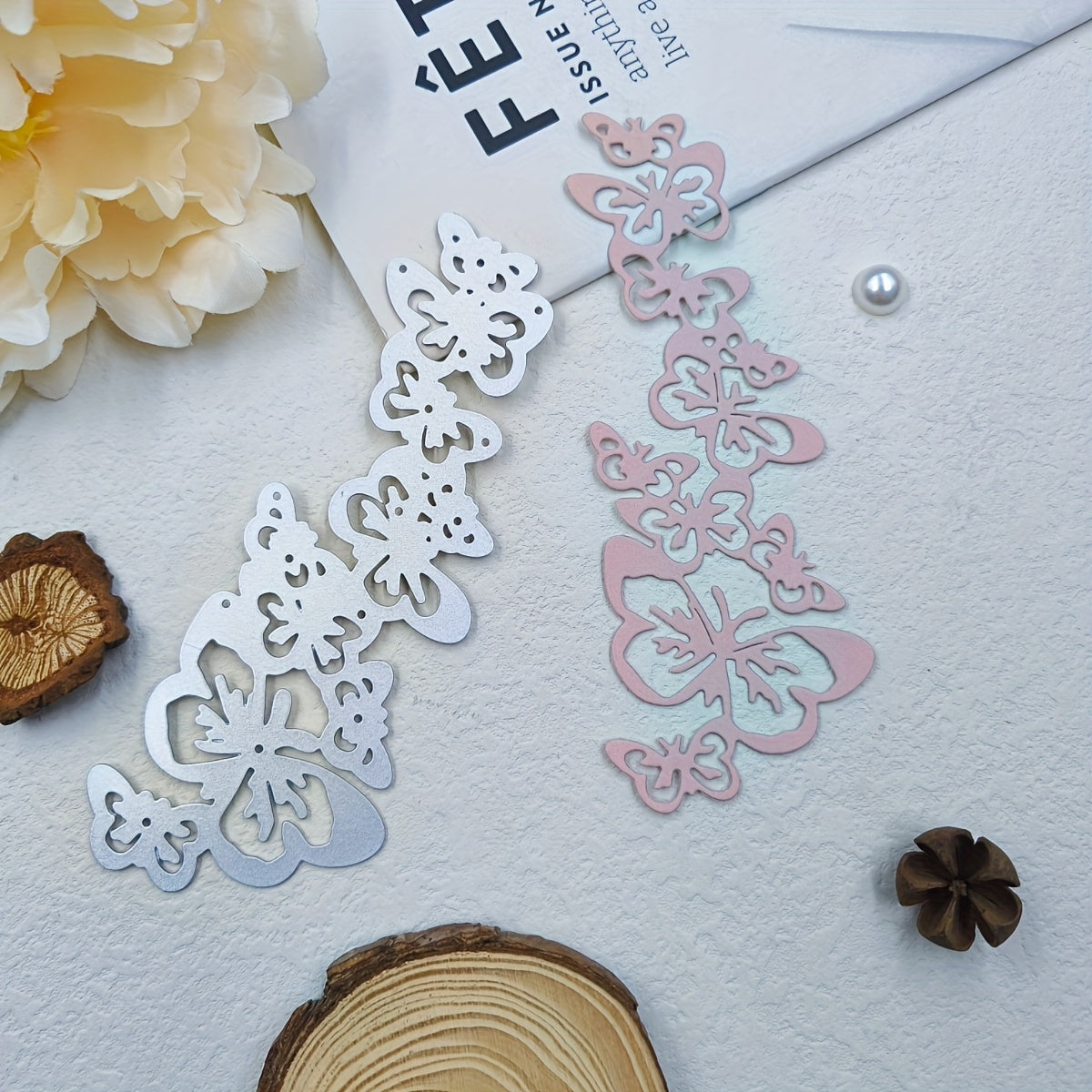 Printable Heaven Large Cutting Die Flutter of Butterlies (A134)