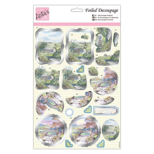 Foiled Decoupage - Scenic Views (ANT 169764)
