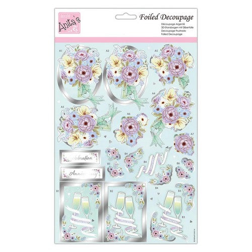 Foiled Decoupage - Wedded Bliss (ANT 169917)