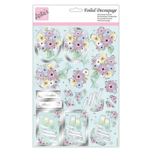 Foiled Decoupage - Wedded Bliss (ANT 169917) - Printable Heaven