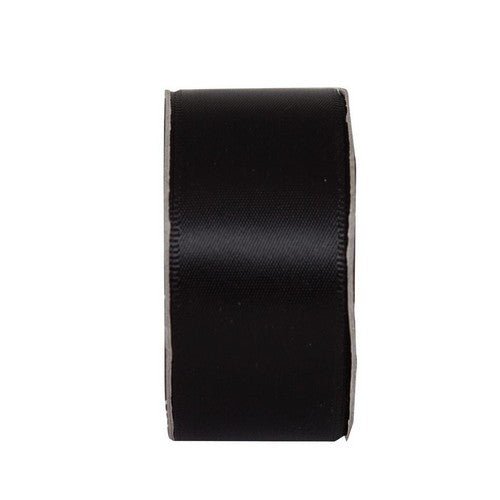 3m Ribbon - Wide Satin - Jet Black (NT 378200) - Printable Heaven