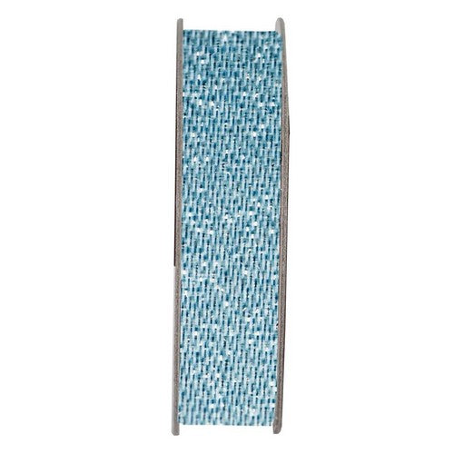 3m Ribbon - Glitter Satin - Soothing Blue