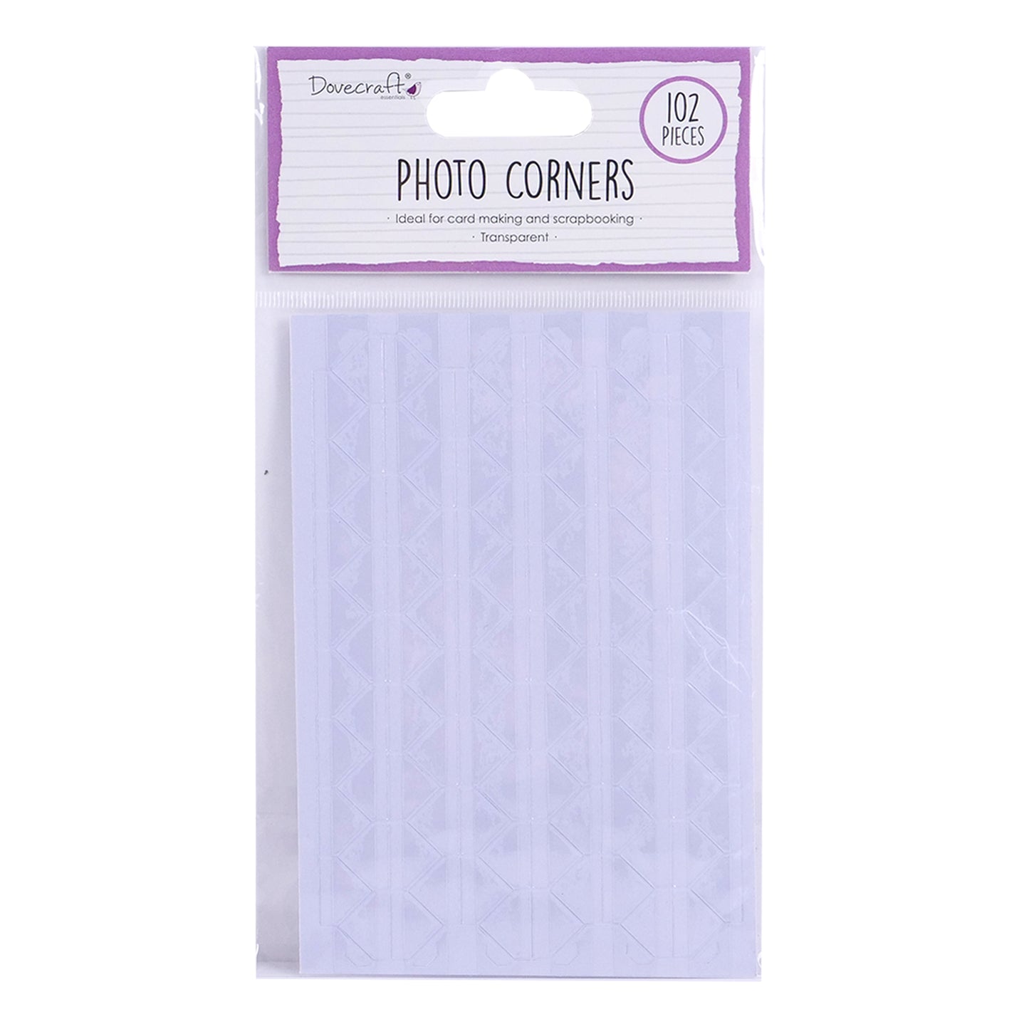 Dovecraft Photo Corners - Transparent (DCBS242)