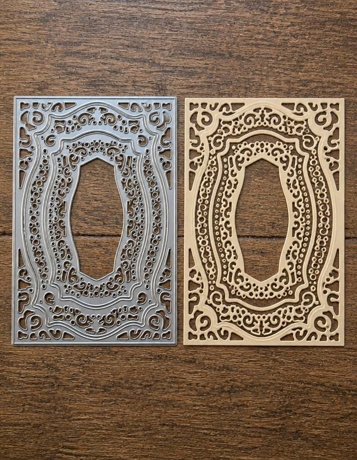 Ornate Layered Frame Cutting Die (3 PCS) (SP110) - Printable Heaven