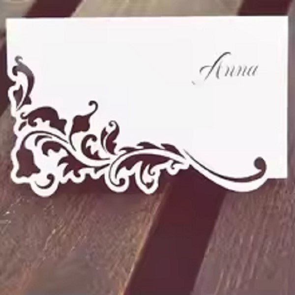 Printable Heaven Large Cutting Die Corner Card Front (B001) - Printable Heaven