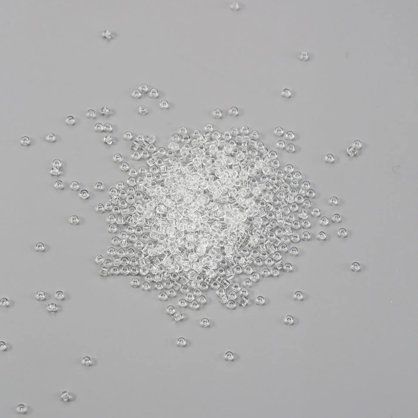 2mm Clear Glass Seed Beads - Printable Heaven