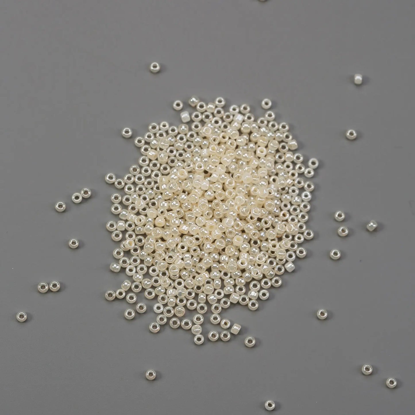 2mm Dark Cream Glass Seed Beads - Printable Heaven