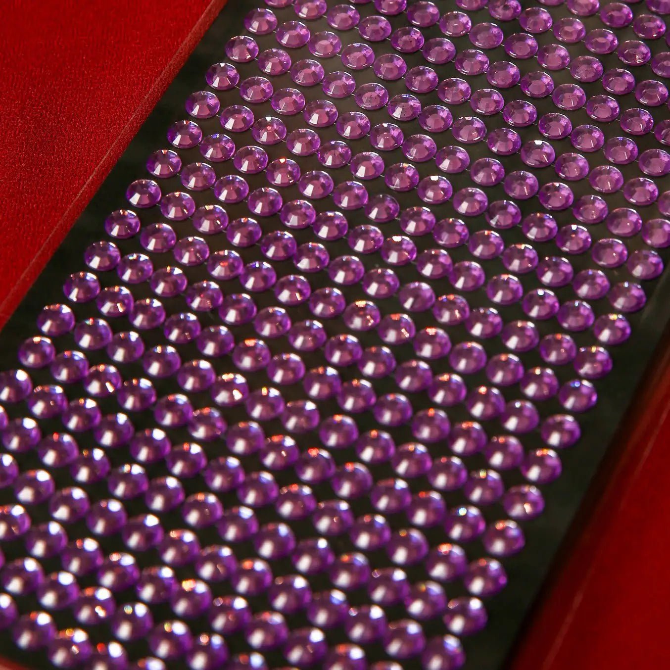 6mm Purple Crystal Sticky Gems - Printable Heaven