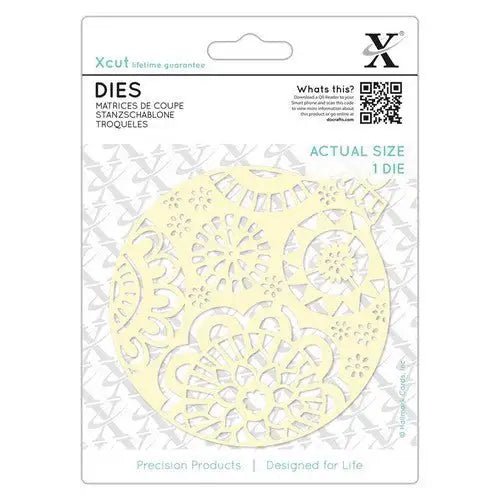 Xcut Dies (1pc) - Large Ornate Bauble - Printable Heaven