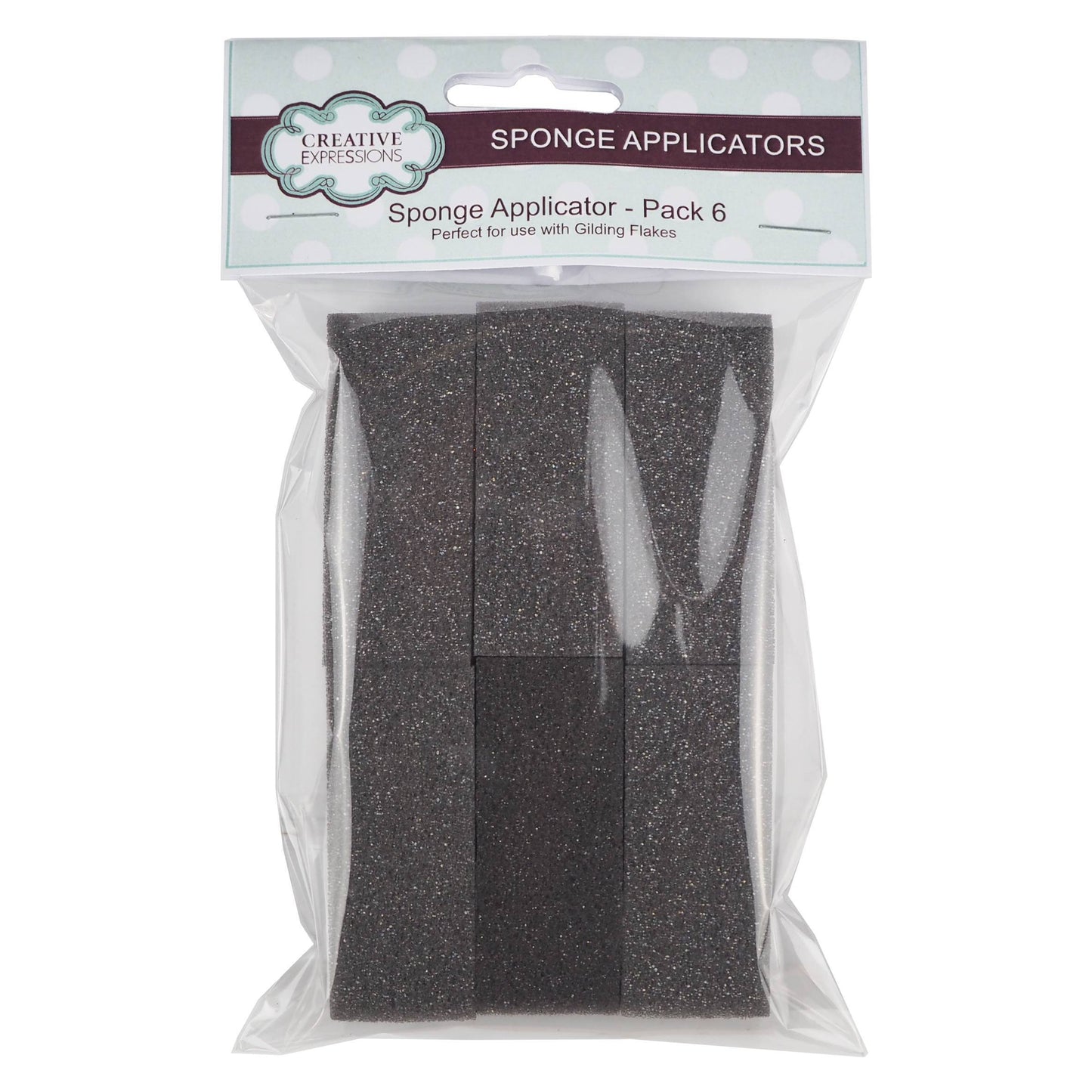 Creative Expressions Sponge Applicator pk 6 (CESPONGE)