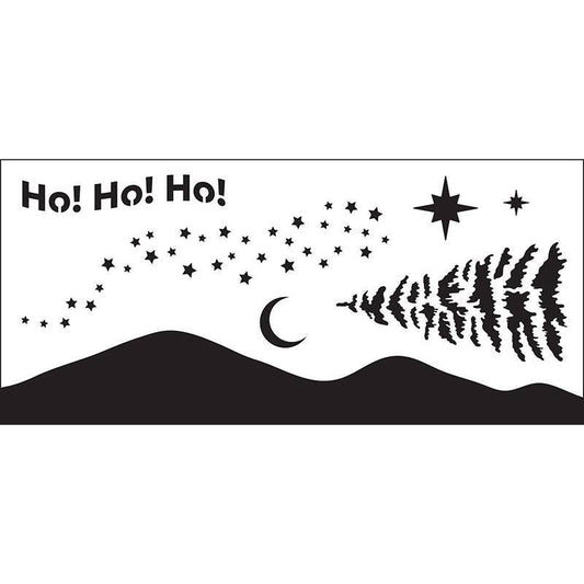 Creative Expressions Winter Elements DL Stencil (CEST059)