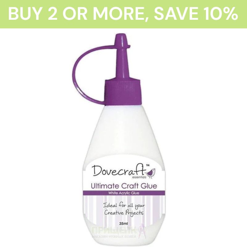 Dovecraft Ultimate Acrylic Craft Glue - Dries White (DCBS71)