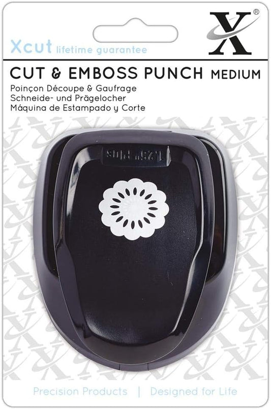 Xcut Cut & Emboss Punch - Medium - Flower (XCU 261004)