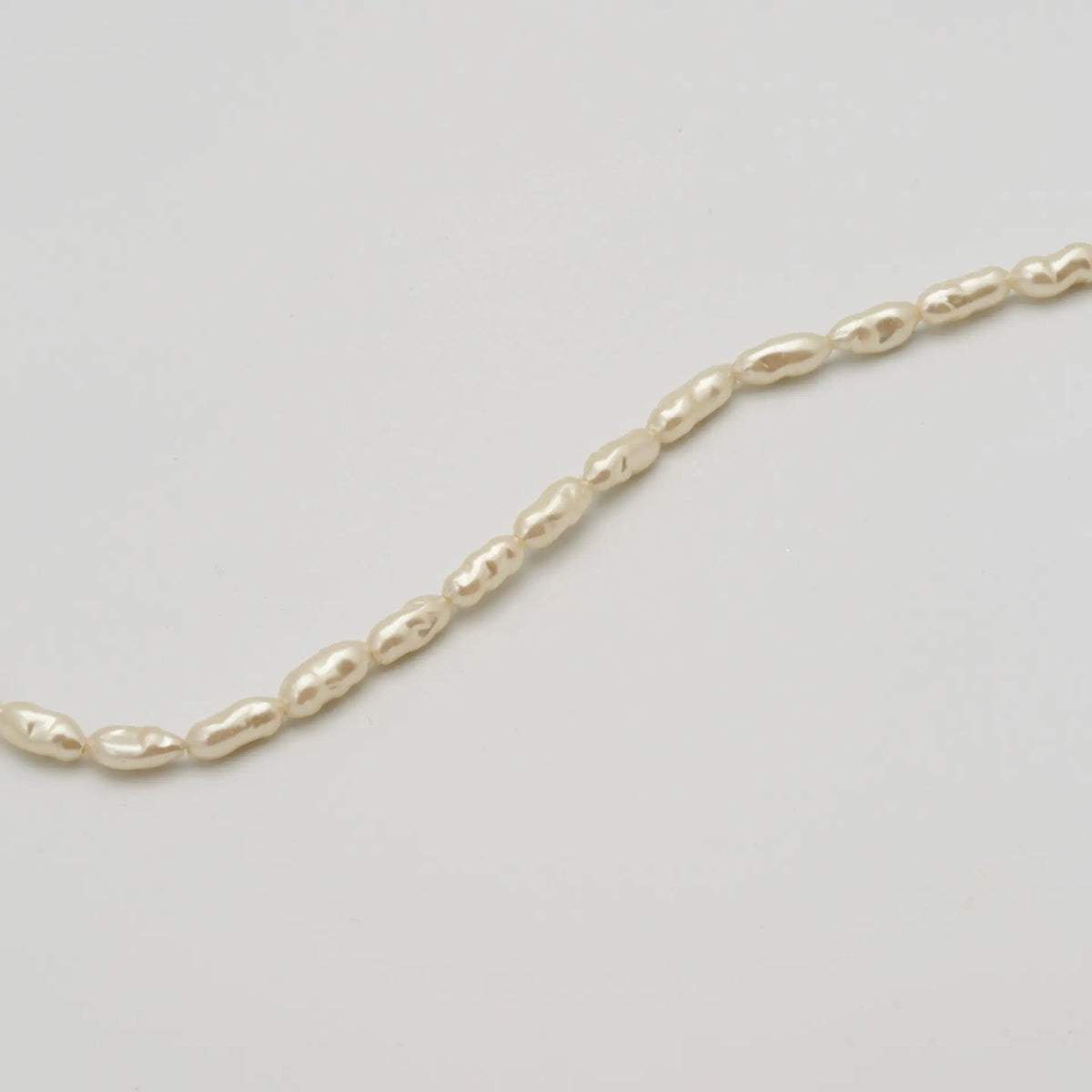 4 x 8mm Cream 'BIWA' Pearls (20pcs) - Printable Heaven