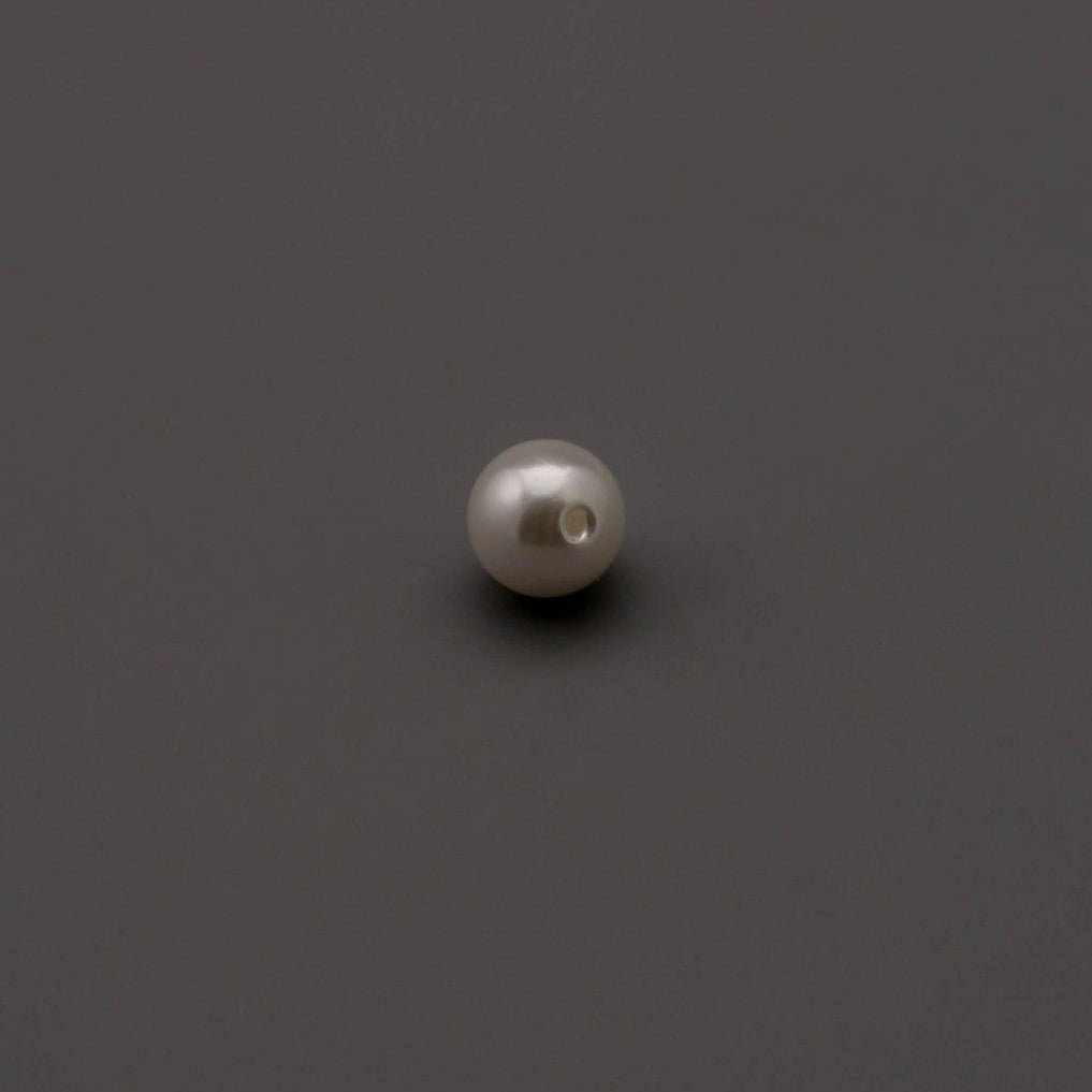 4mm White Pearls (100pcs) - Printable Heaven