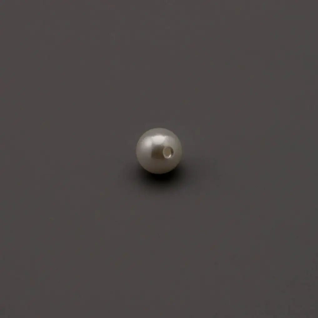 4mm White Pearls (100pcs) - Printable Heaven