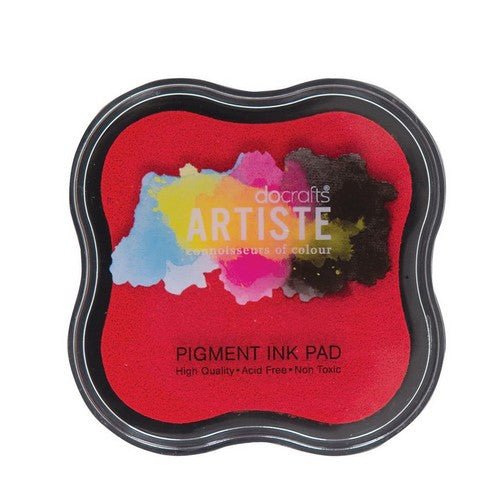 Pigment Ink Pad - Red (DOA 550100) - Printable Heaven