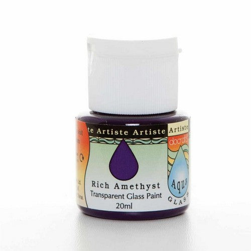 Artiste Glass Paint (20ml) - Aquaglass - Rich Amethyst (DOA 764105 )