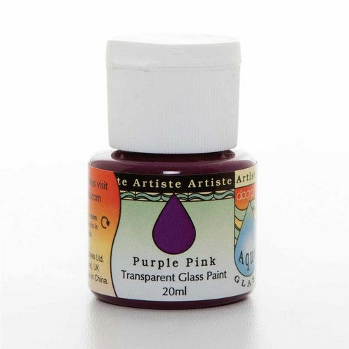 Artiste Glass Paint (20ml) - Aquaglass - Purple Pink (DOA 764106 )