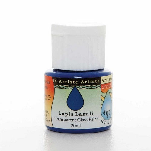 Artiste Glass Paint (20ml) - Aquaglass - Lapis Lazuli (DOA 764110 )