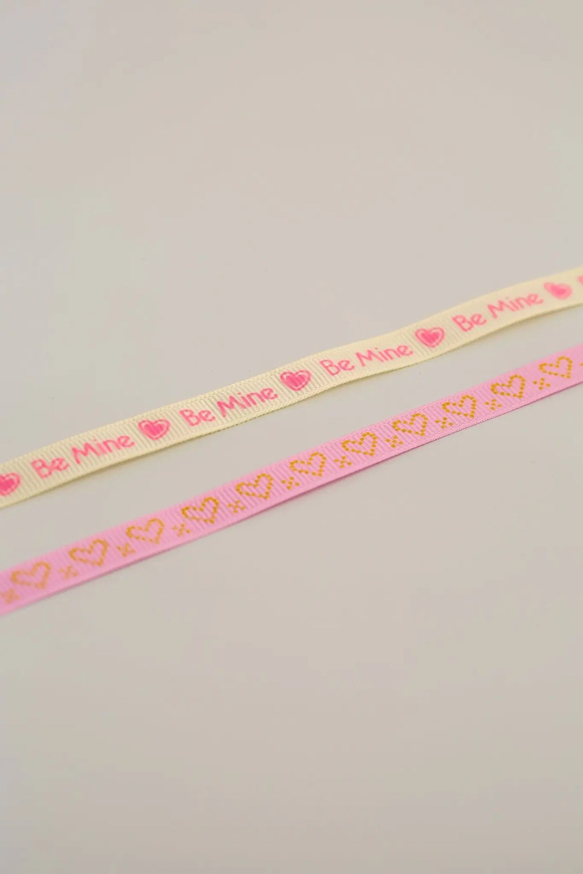 Dovecraft With Love Ribbon - Be Mine (2pk) - Printable Heaven