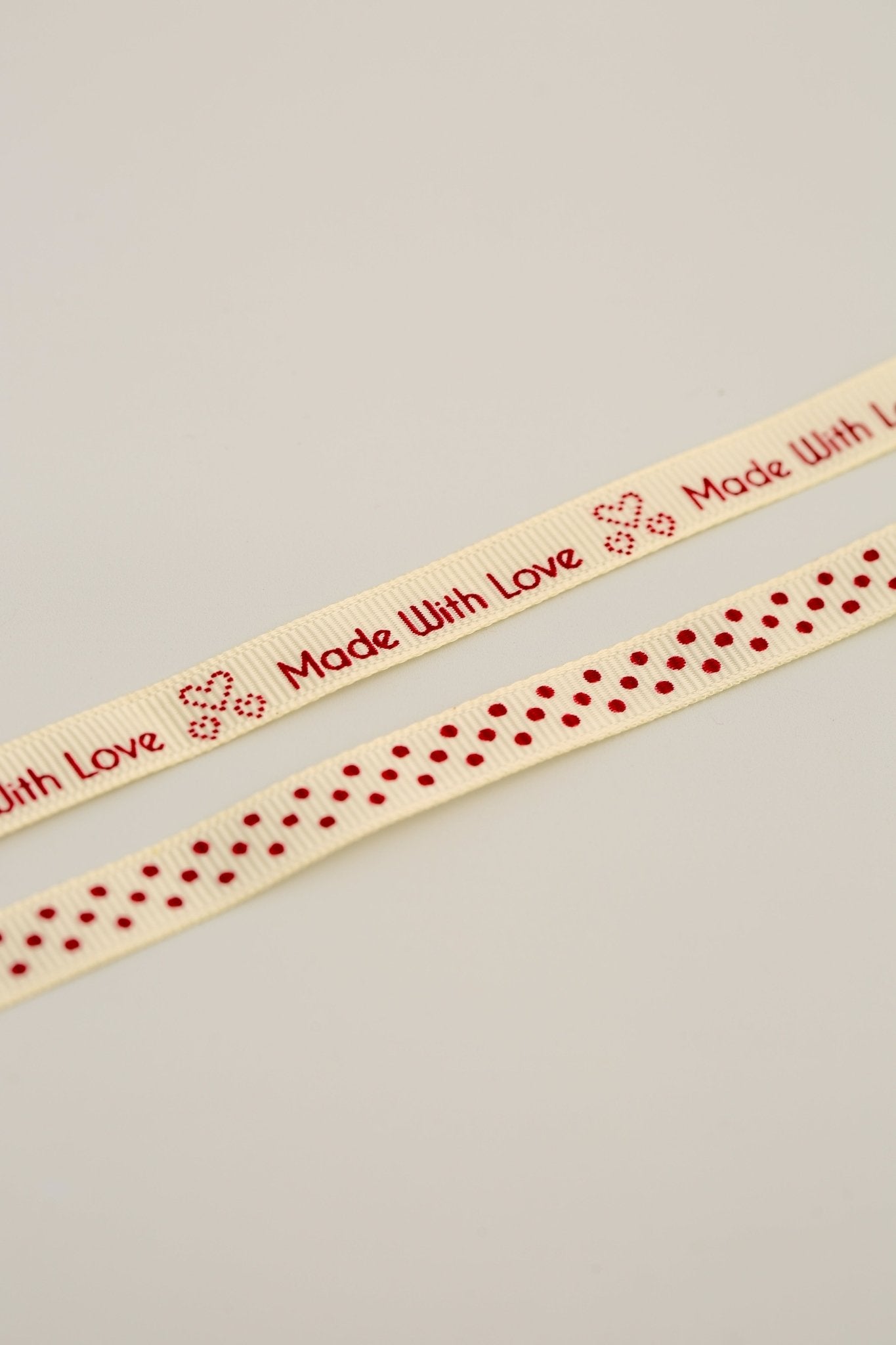 Dovecraft With Love Ribbon - Made with Love (2pk) - Printable Heaven