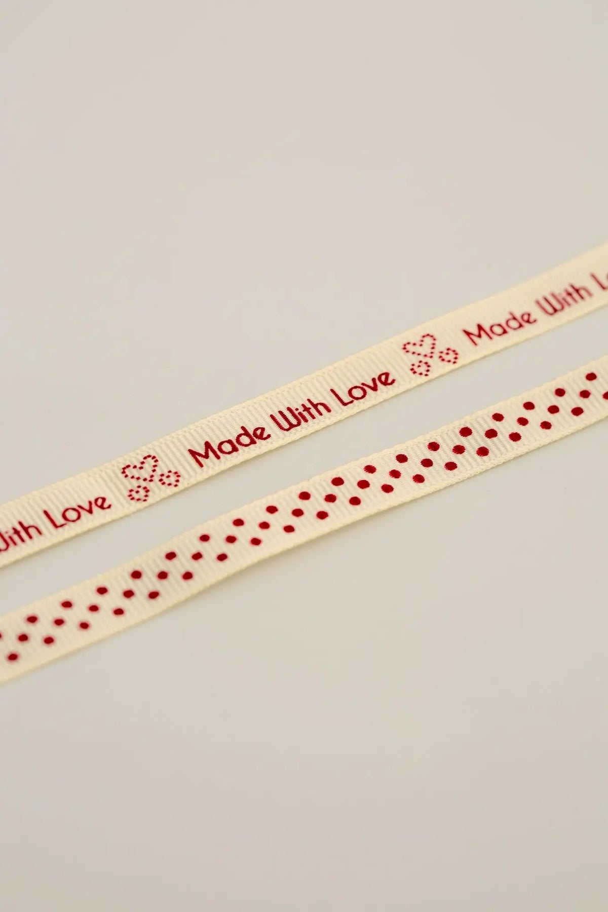 Dovecraft With Love Ribbon - Made with Love (2pk) - Printable Heaven