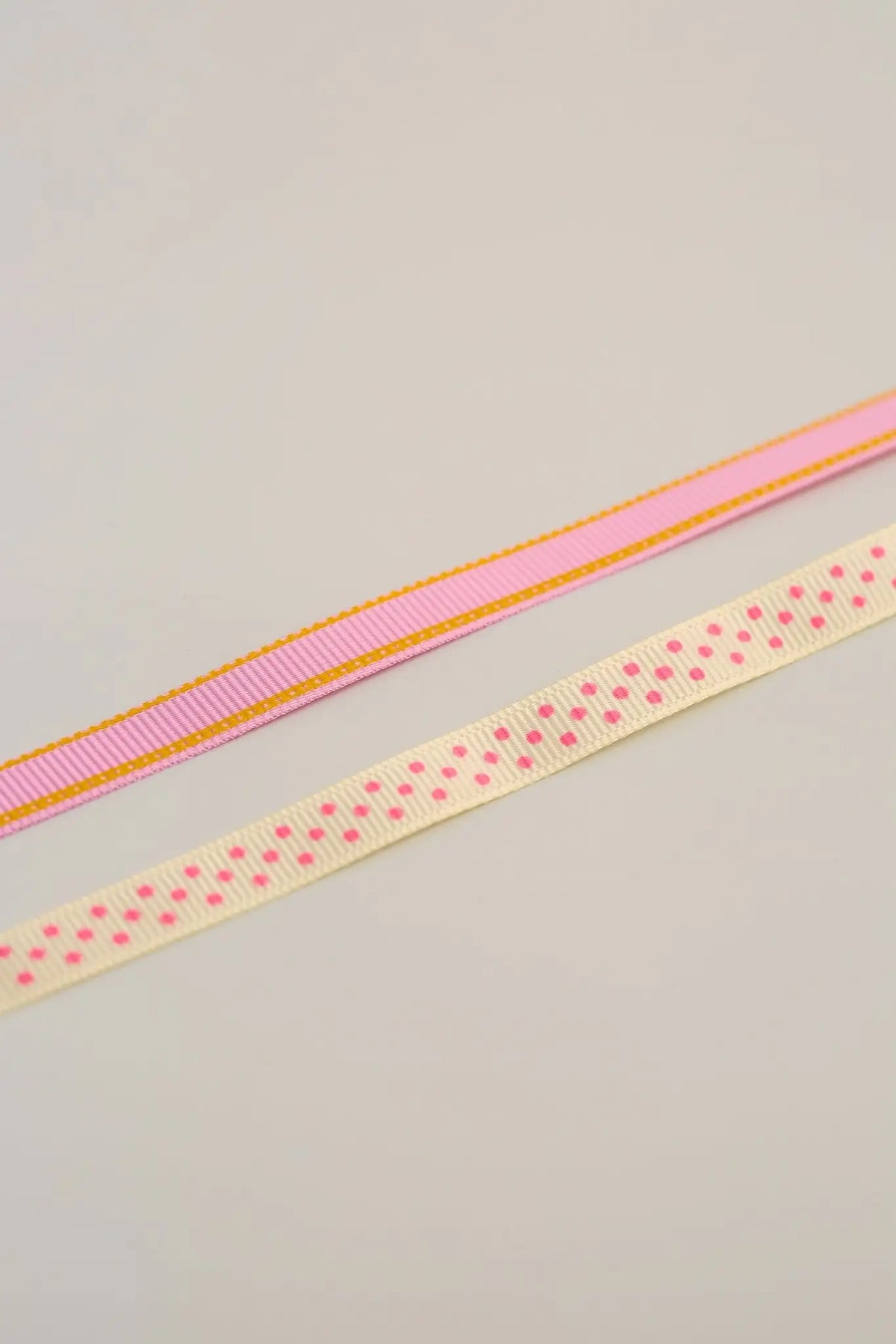 Dovecraft With Love Ribbon - Spots & Stripes (2pk) - Printable Heaven