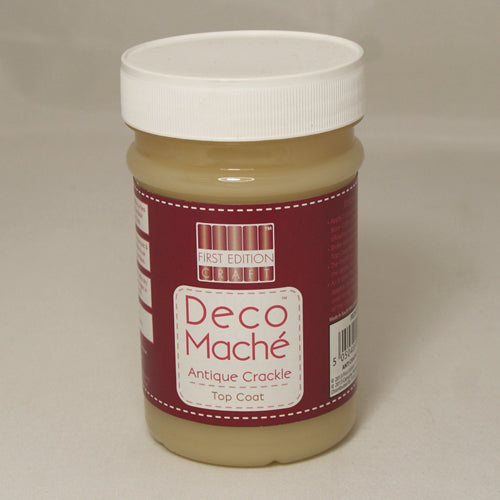 First Edition Deco Mache Antique Crackle Top LG (FEDEC904)