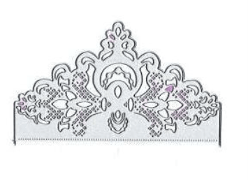 Filigree Corner Cutting Die (1 PC) (B007) - Printable Heaven