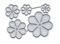 Flower Cluster Cutting Die (5 PCS) (F053) - Printable Heaven